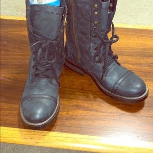 Steve madden leather boots